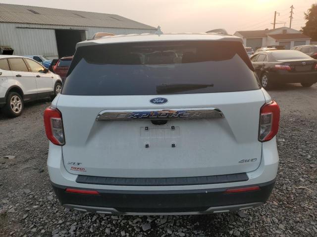 1FMSK8DH4MGC43451 - 2021 FORD EXPLORER XLT 白色 照片 6