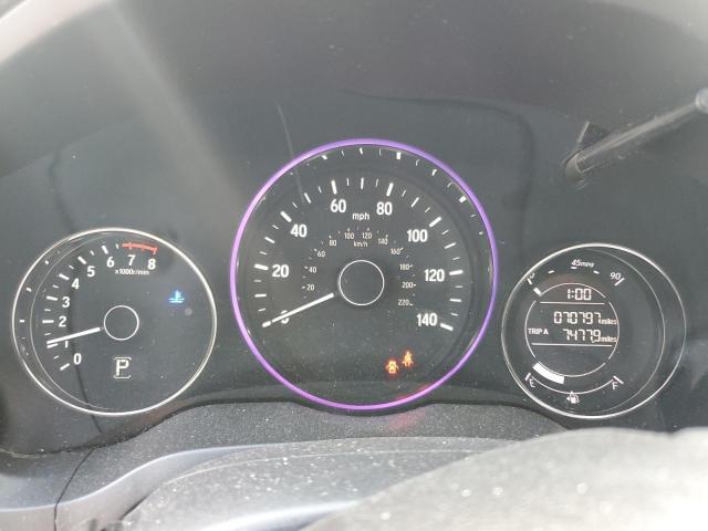 3CZRU5H1XMM719422 - 2021 HONDA HR-V SPORT SILVER photo 9