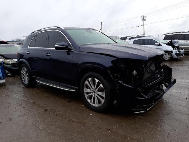 4JGFB5KB8LA010107 - 2020 MERCEDES-BENZ GLE 450 4MATIC BLUE photo 4