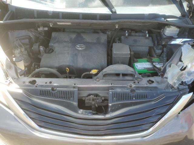 5TDKK3DC1CS219527 - 2012 TOYOTA SIENNA LE GRAY photo 12