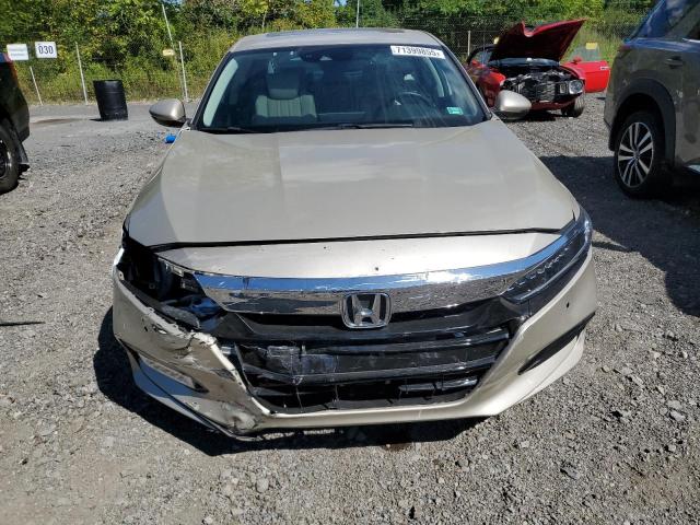 1HGCV1F90JA059282 - 2018 HONDA ACCORD TOURING ოქროსფერი ფოტო 5