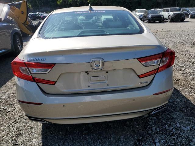 1HGCV1F90JA059282 - 2018 HONDA ACCORD TOURING ოქროსფერი ფოტო 6