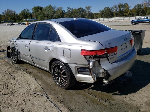 5NPEU46F48H347780 - 2008 HYUNDAI SONATA SE SILVER photo 2