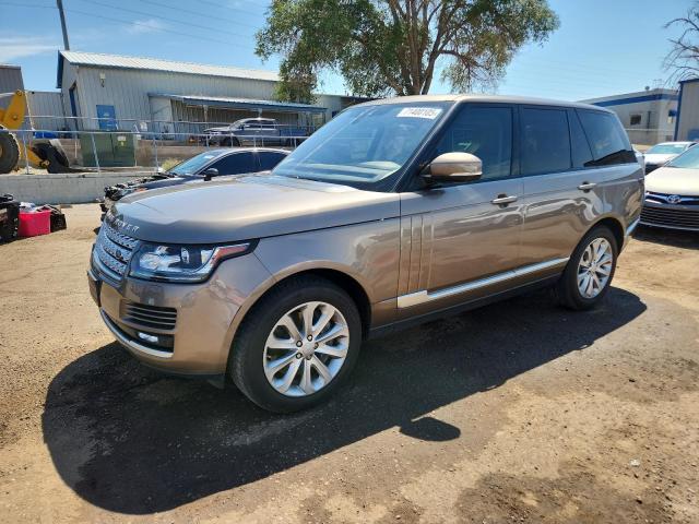 2017 LAND ROVER RANGE ROVE HSE, 