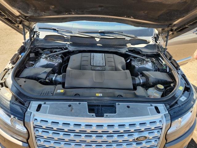 SALGS2FV8HA334606 - 2017 LAND ROVER RANGE ROVE HSE TAN photo 11