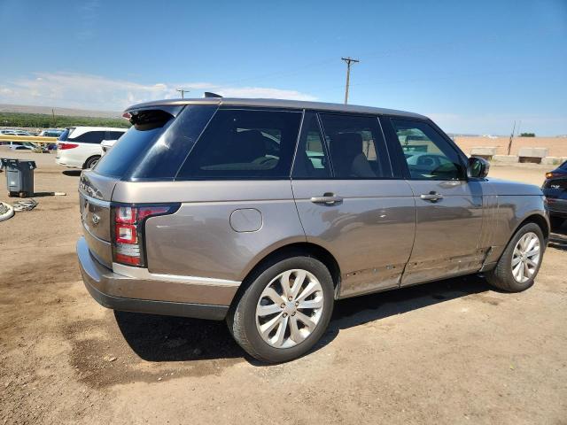SALGS2FV8HA334606 - 2017 LAND ROVER RANGE ROVE HSE TAN photo 3