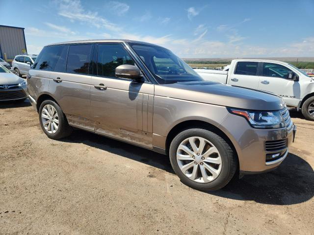 SALGS2FV8HA334606 - 2017 LAND ROVER RANGE ROVE HSE TAN photo 4