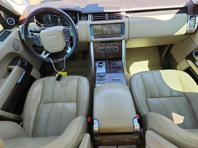 SALGS2FV8HA334606 - 2017 LAND ROVER RANGE ROVE HSE TAN photo 8