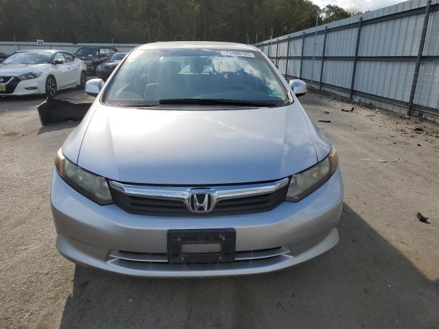 19XFB2F58CE312999 - 2012 HONDA CIVIC LX SILVER photo 5