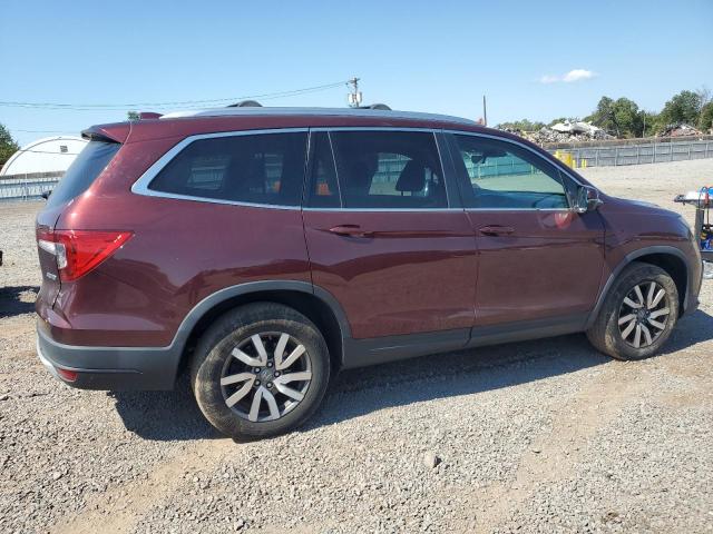 5FNYF6H54KB018901 - 2019 HONDA PILOT EXL Червоний фото 3