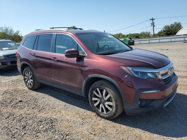 5FNYF6H54KB018901 - 2019 HONDA PILOT EXL Червоний фото 4