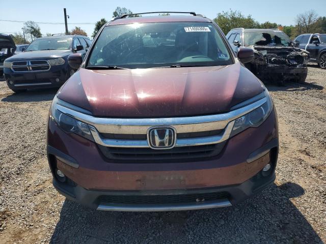 5FNYF6H54KB018901 - 2019 HONDA PILOT EXL Червоний фото 5