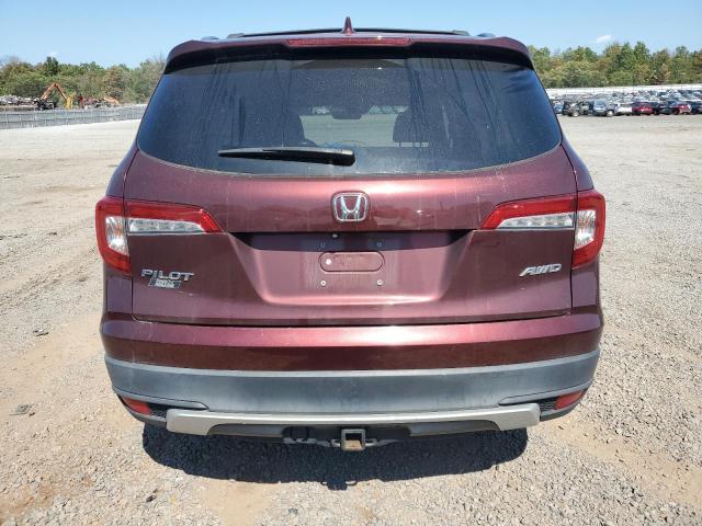 5FNYF6H54KB018901 - 2019 HONDA PILOT EXL Червоний фото 6