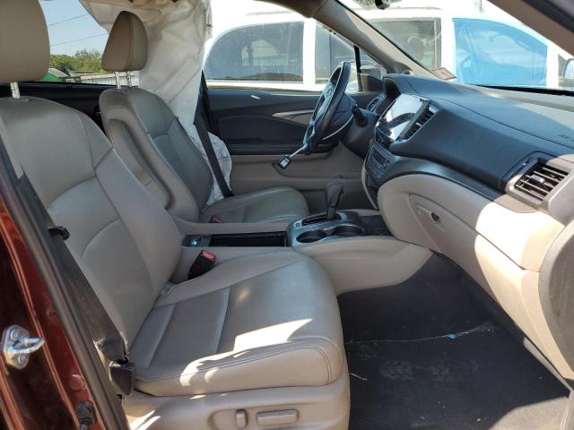 5FNYF6H54KB018901 - 2019 HONDA PILOT EXL Червоний фото 7