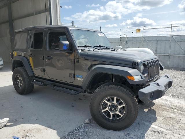 1C4HJXDG5JW171518 - 2018 JEEP WRANGLER UNLIMITED SPORT 灰色 照片 4