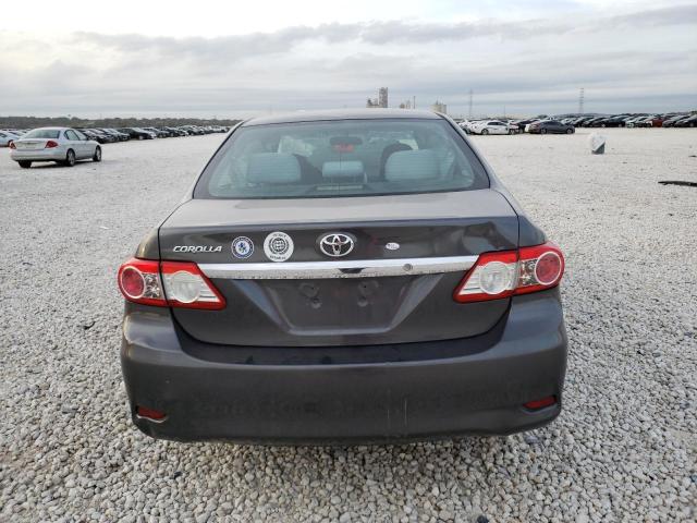5YFBU4EE1CP034161 - 2012 TOYOTA COROLLA BASE CHARCOAL photo 6