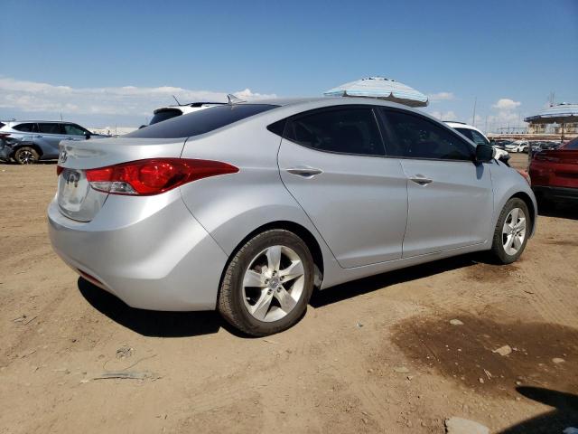 KMHDH4AE7DU651356 - 2013 HYUNDAI ELANTRA GLS SILVER photo 3