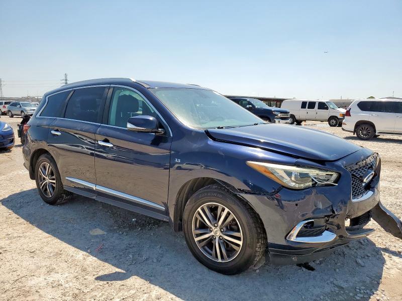 5N1DL0MN3HC518236 - 2017 INFINITI QX60 BLUE photo 4