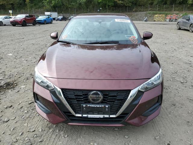 3N1AB8CV8LY259014 - 2020 NISSAN SENTRA SV MAROON photo 5