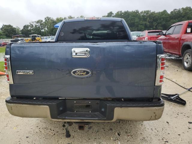 1FTPW12575KF07730 - 2005 FORD F150 SUPERCREW BLUE photo 6