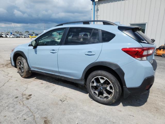 JF2GTAEC6KH334442 - 2019 SUBARU CROSSTREK PREMIUM BLUE photo 2