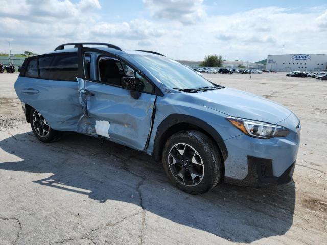 JF2GTAEC6KH334442 - 2019 SUBARU CROSSTREK PREMIUM BLUE photo 4