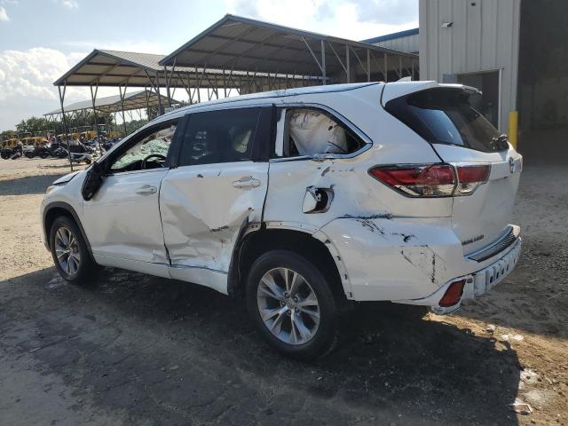 5TDKKRFH2FS092464 - 2015 TOYOTA HIGHLANDER XLE Blanco foto 2
