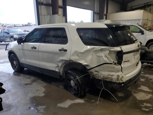 1FM5K8AR0HGD92259 - 2017 FORD EXPLORER POLICE INTERCEPTOR WHITE photo 2