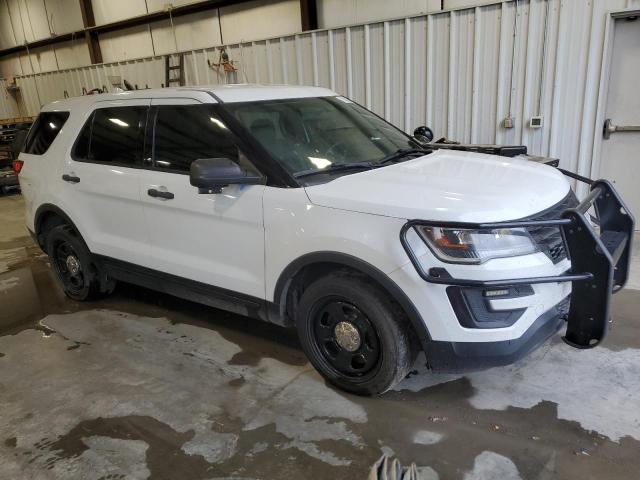 1FM5K8AR0HGD92259 - 2017 FORD EXPLORER POLICE INTERCEPTOR WHITE photo 4