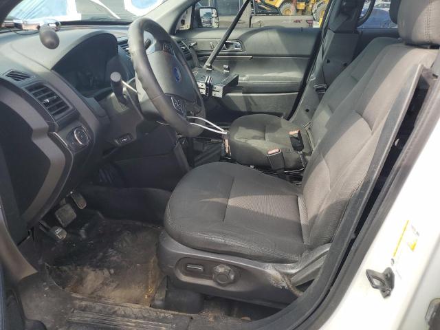 1FM5K8AR0HGD92259 - 2017 FORD EXPLORER POLICE INTERCEPTOR WHITE photo 7