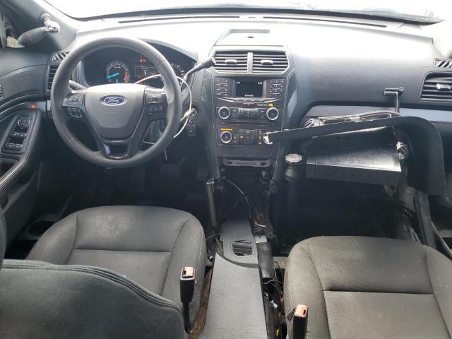 1FM5K8AR0HGD92259 - 2017 FORD EXPLORER POLICE INTERCEPTOR WHITE photo 8