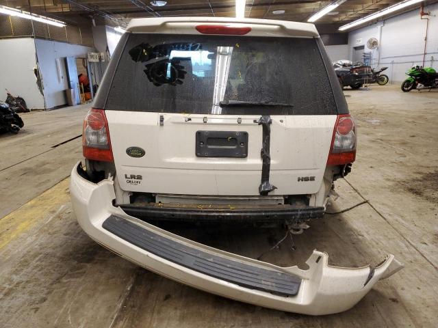 SALFT24N89H140131 - 2009 LAND ROVER LR2 HSE TECHNOLOGY WHITE photo 6