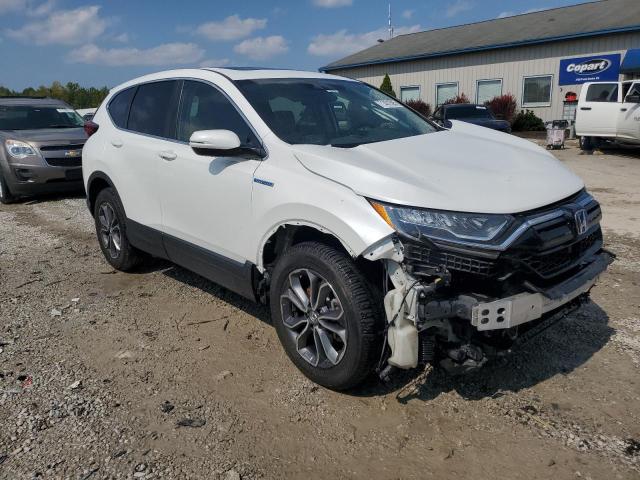 7FART6H8XME029111 - 2021 HONDA CR-V EXL WHITE photo 4