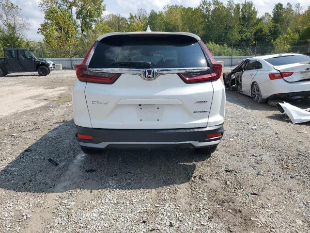 7FART6H8XME029111 - 2021 HONDA CR-V EXL WHITE photo 6