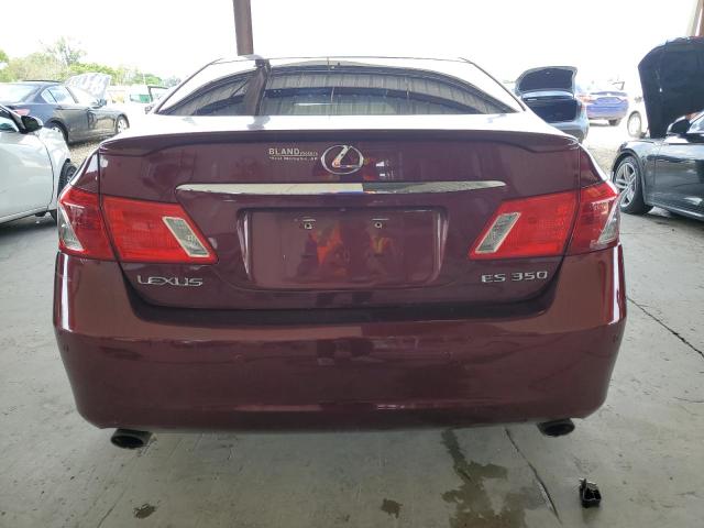 JTHBJ46G172100011 - 2007 LEXUS ES 350 BURGUNDY photo 6