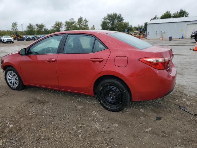 2T1BURHEXKC137652 - 2019 TOYOTA COROLLA L RED photo 2