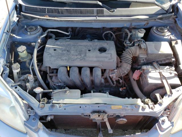 2T1KR32E77C655393 - 2007 TOYOTA COROLLA MA XR SILVER photo 11