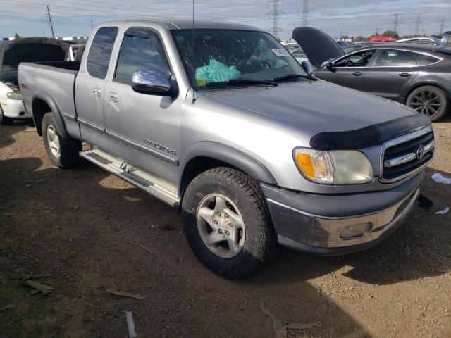 5TBBT441X1S170206 - 2001 TOYOTA TUNDRA ACCESS CAB ვერცხლისფერი ფოტო 4