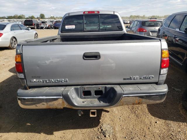 5TBBT441X1S170206 - 2001 TOYOTA TUNDRA ACCESS CAB ვერცხლისფერი ფოტო 6