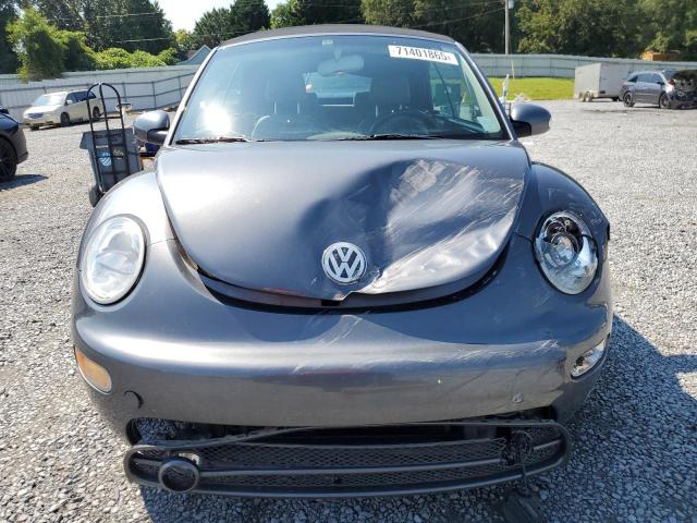 3VWCM31Y44M334118 - 2004 VOLKSWAGEN NEW BEETLE GLS GRAY photo 5