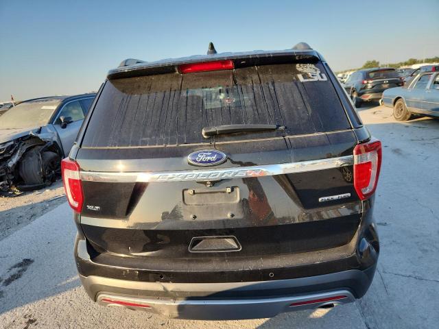 1FM5K7D86GGD20686 - 2016 FORD EXPLORER XLT BLACK photo 6