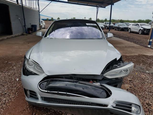 5YJSA1DN8CFS00339 - 2012 TESLA MODEL S SILVER photo 5