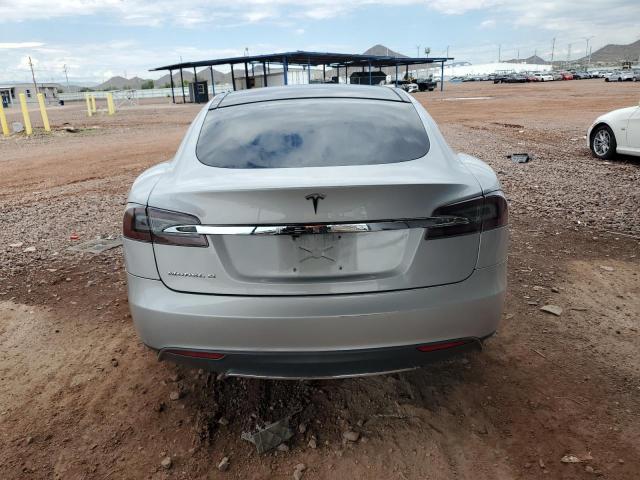 5YJSA1DN8CFS00339 - 2012 TESLA MODEL S SILVER photo 6