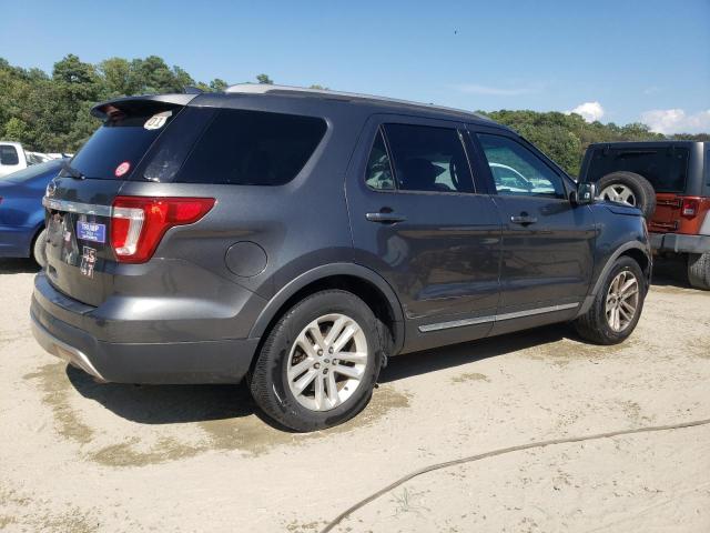 1FM5K7D84HGA92320 - 2017 FORD EXPLORER XLT فحمي صورة 3