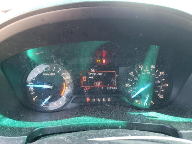 1FM5K7D84HGA92320 - 2017 FORD EXPLORER XLT فحمي صورة 9