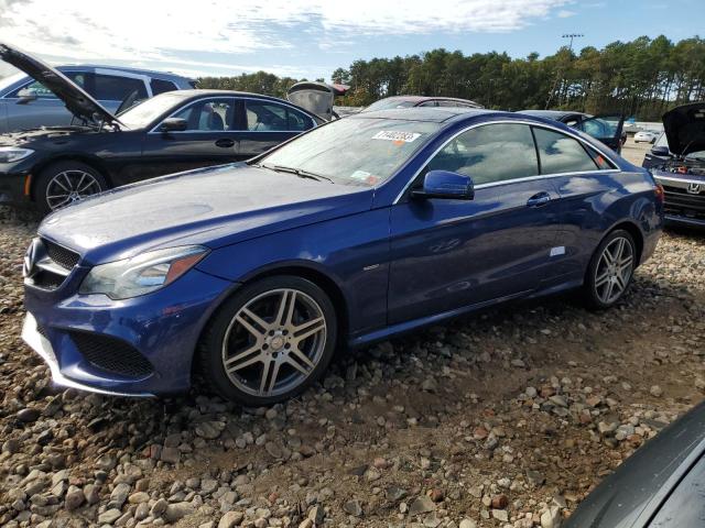 WDDKJ6HB1HF352890 - 2017 MERCEDES-BENZ E 400 4MATIC BLUE photo 1