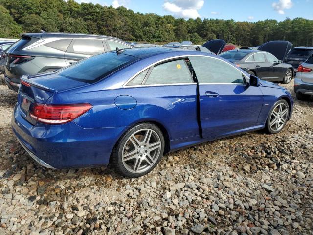 WDDKJ6HB1HF352890 - 2017 MERCEDES-BENZ E 400 4MATIC BLUE photo 3