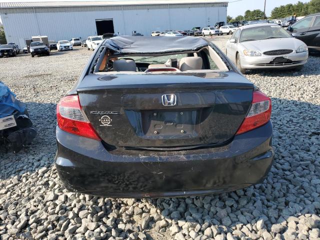 19XFB2F81CE378465 - 2012 HONDA CIVIC EX BLACK photo 6