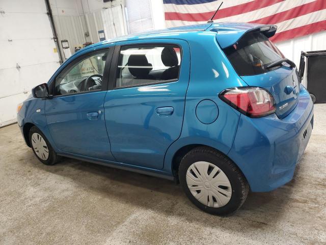 ML32AUHJ3RH017242 - 2024 MITSUBISHI MIRAGE ES BLUE photo 2