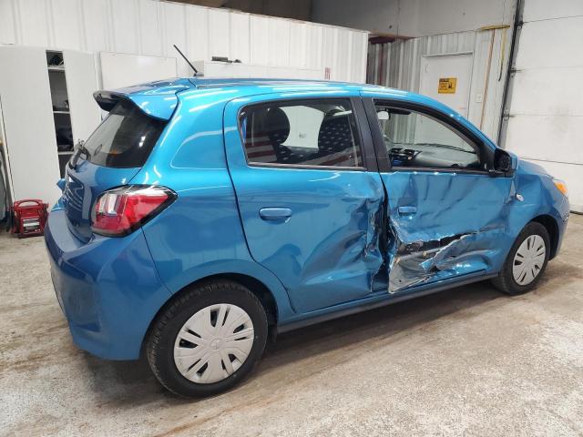 ML32AUHJ3RH017242 - 2024 MITSUBISHI MIRAGE ES BLUE photo 3